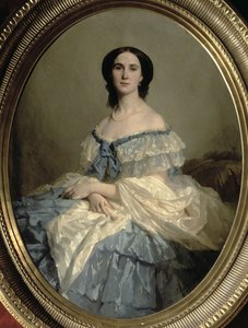 Kaiserin Charlotte von Mexiko (1840-1927), Tochter von Leopold I. von Belgien und Ehefrau von Kaiser Maximilian von Mexiko (1832-67)